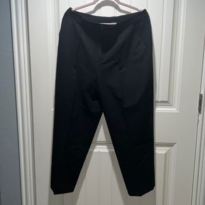 Black suit pants